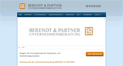 Desktop Screenshot of berendt-partner.de