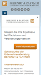 Mobile Screenshot of berendt-partner.de